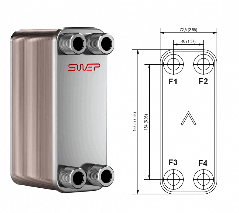 Теплообменник Swep B5